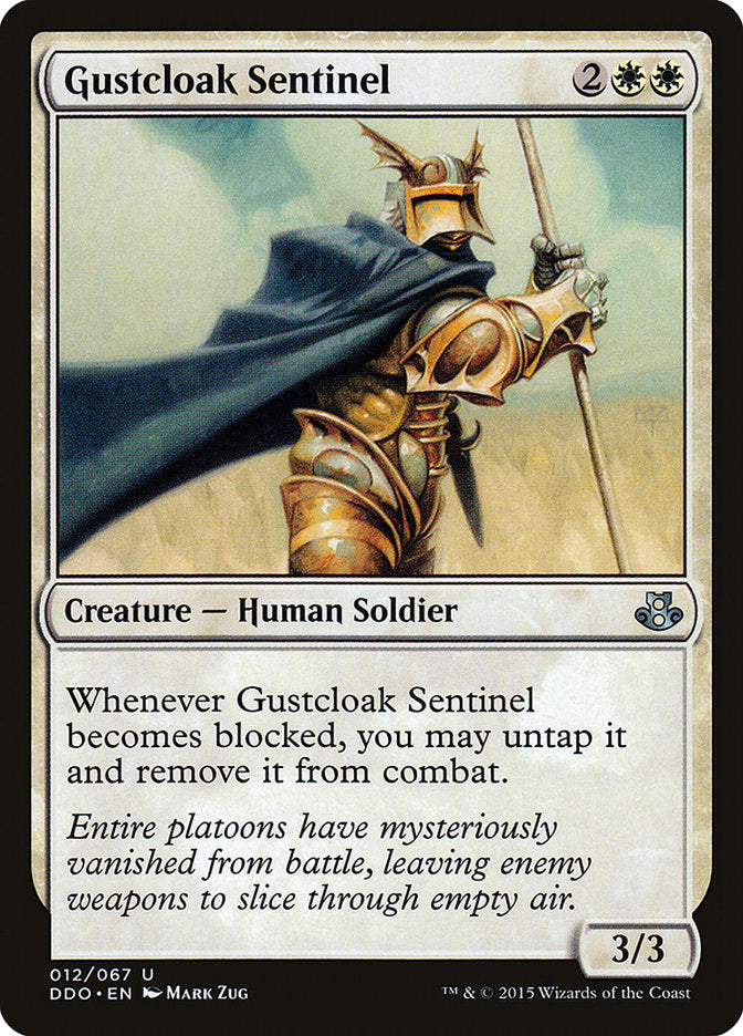 Gustcloak Sentinel [Duel Decks: Elspeth vs. Kiora] | Eastridge Sports Cards & Games