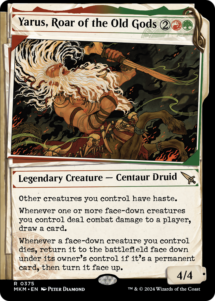 Yarus, Roar of the Old Gods (Showcase) [Murders at Karlov Manor] | Eastridge Sports Cards & Games