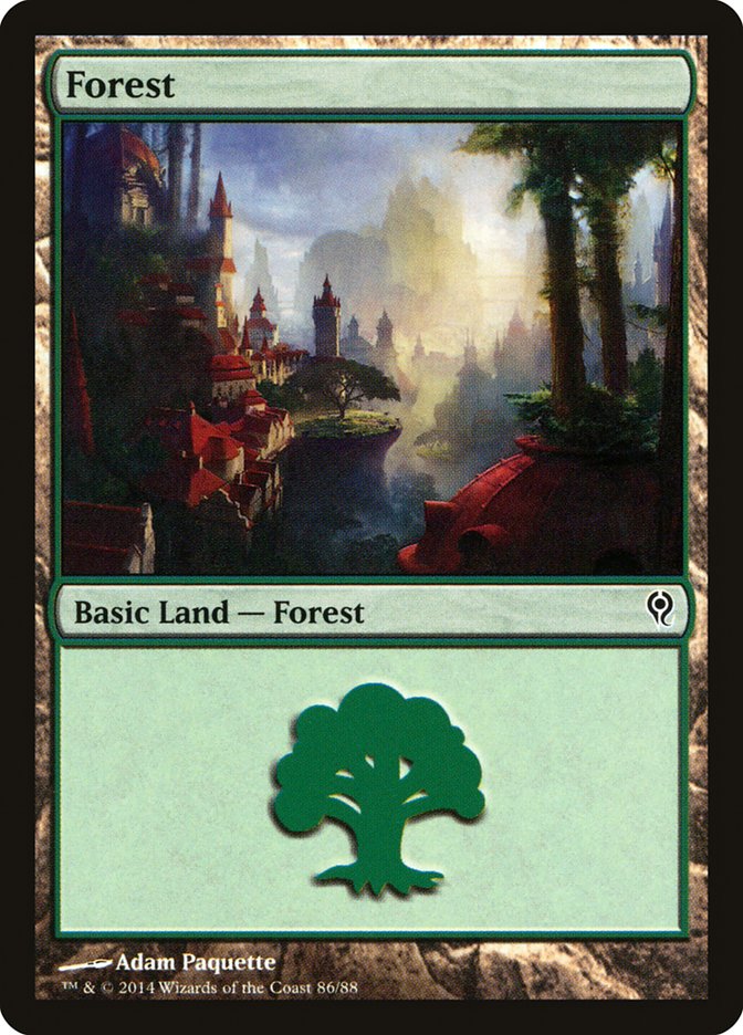 Forest (86) [Duel Decks: Jace vs. Vraska] | Eastridge Sports Cards & Games