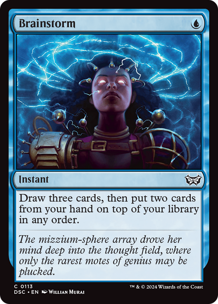 Brainstorm [Duskmourn: House of Horror Commander] | Eastridge Sports Cards & Games