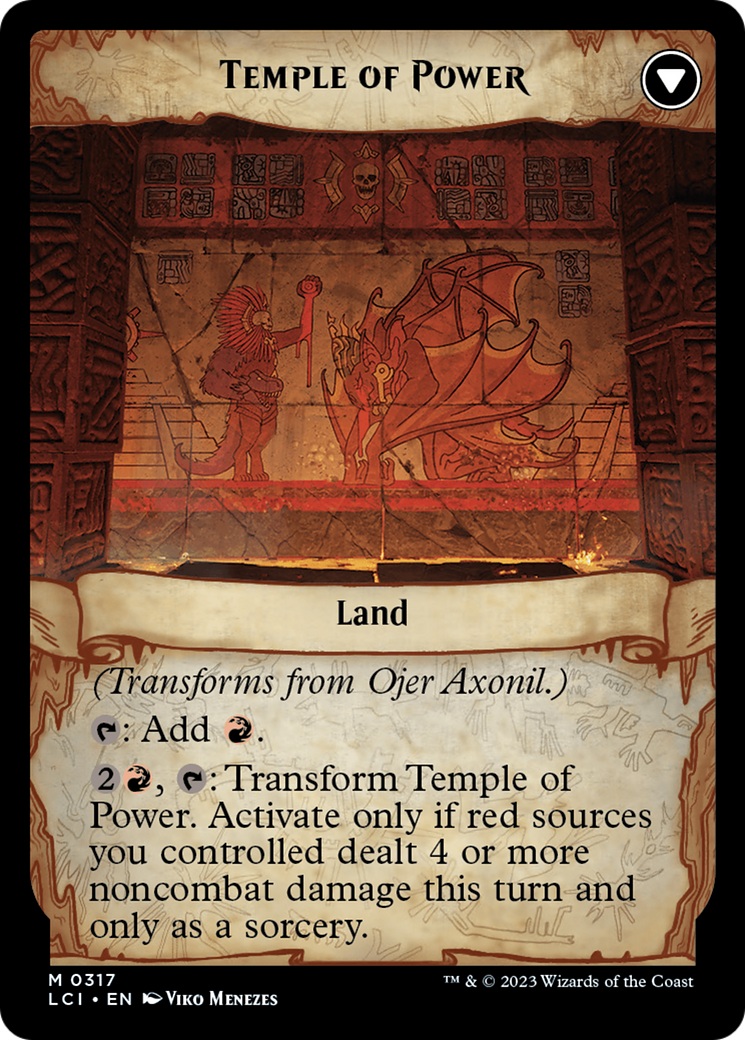 Ojer Axonil, Deepest Might // Temple of Power (Showcase) [The Lost Caverns of Ixalan] | Eastridge Sports Cards & Games