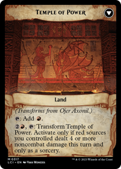 Ojer Axonil, Deepest Might // Temple of Power (Showcase) [The Lost Caverns of Ixalan] | Eastridge Sports Cards & Games