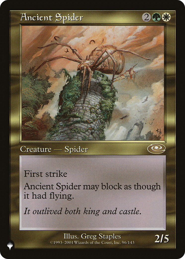 Ancient Spider [The List] | Eastridge Sports Cards & Games