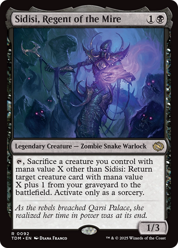 Sidisi, Regent of the Mire [Tarkir: Dragonstorm] | Eastridge Sports Cards & Games