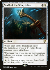 Staff of the Storyteller [Phyrexia: All Will Be One Commander] | Eastridge Sports Cards & Games