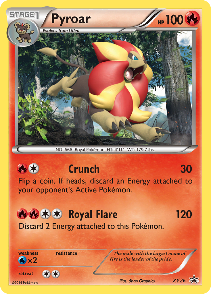 Pyroar (XY26) [XY: Black Star Promos] | Eastridge Sports Cards & Games