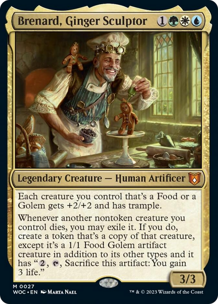 Brenard, Ginger Sculptor [Wilds of Eldraine Commander] | Eastridge Sports Cards & Games