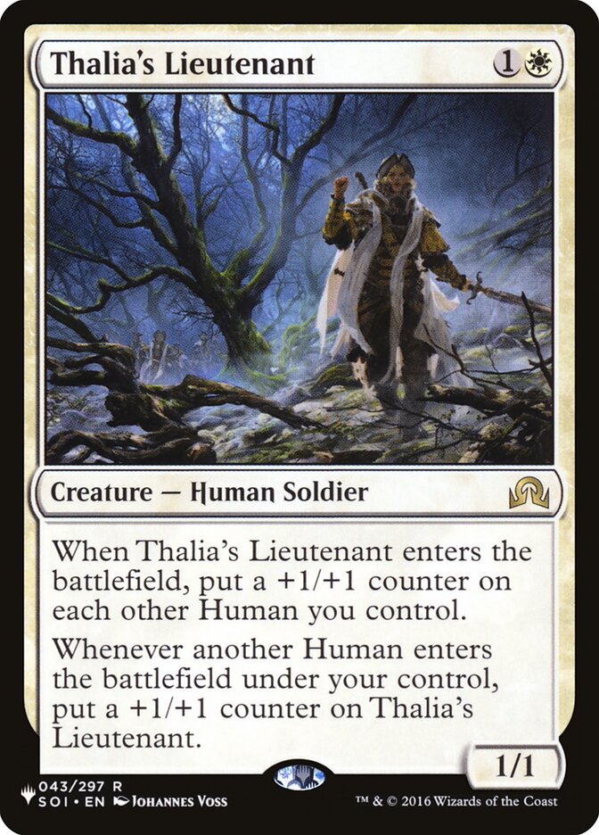 Thalia's Lieutenant [The List] | Eastridge Sports Cards & Games
