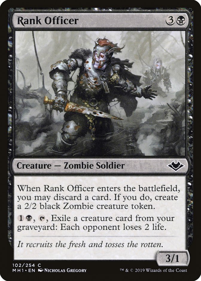 Rank Officer [Modern Horizons] | Eastridge Sports Cards & Games