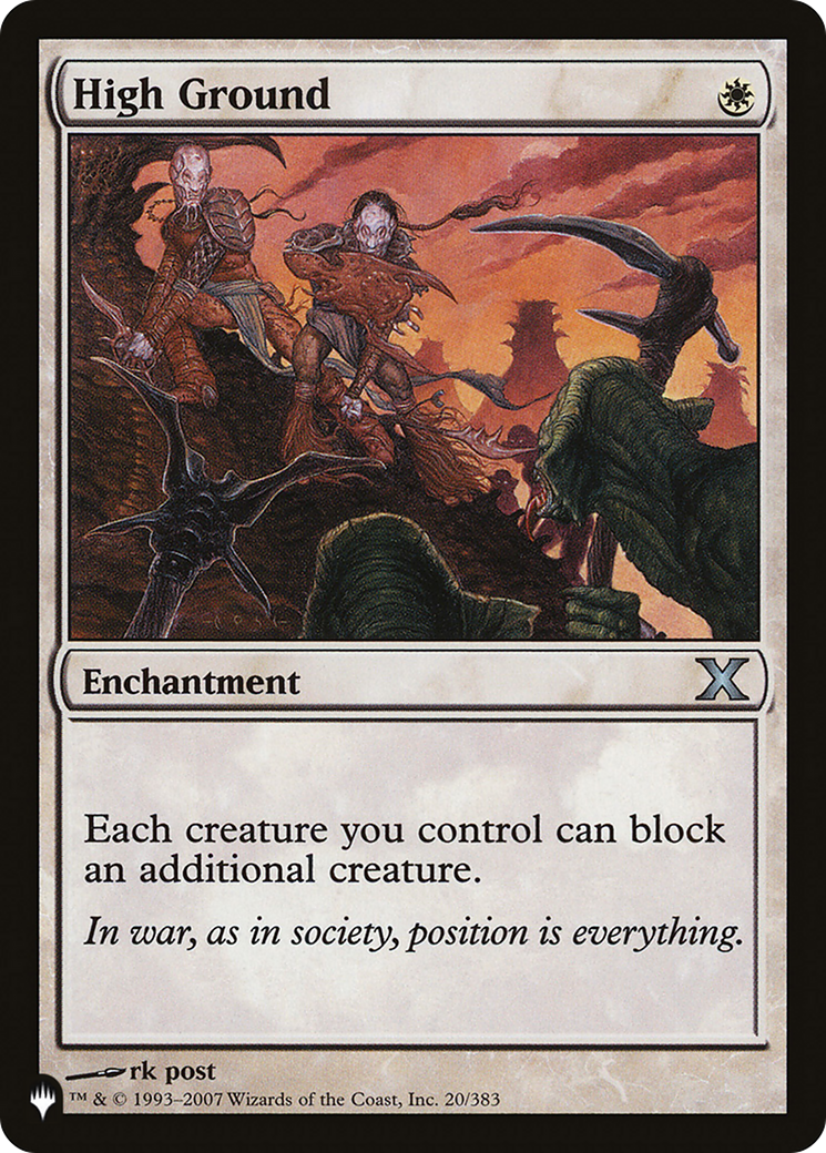 High Ground [The List] | Eastridge Sports Cards & Games
