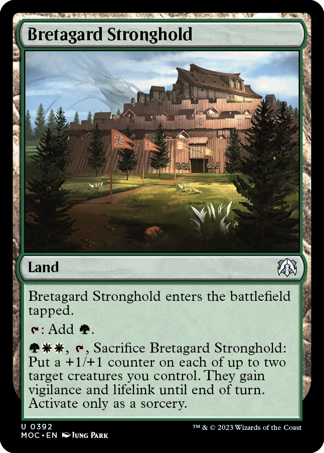 Bretagard Stronghold [March of the Machine Commander] | Eastridge Sports Cards & Games