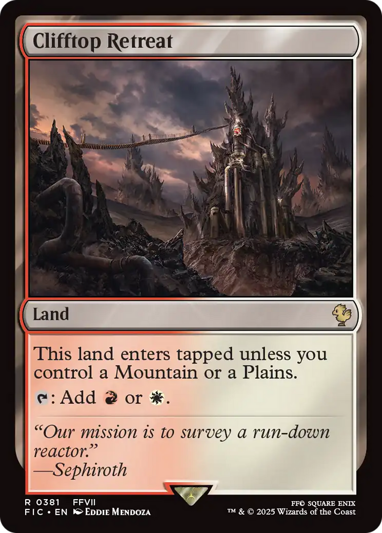 Clifftop Retreat [FINAL FANTASY Commander] | Eastridge Sports Cards & Games