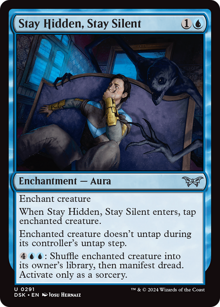 Stay Hidden, Stay Silent (0291) [Duskmourn: House of Horror] | Eastridge Sports Cards & Games