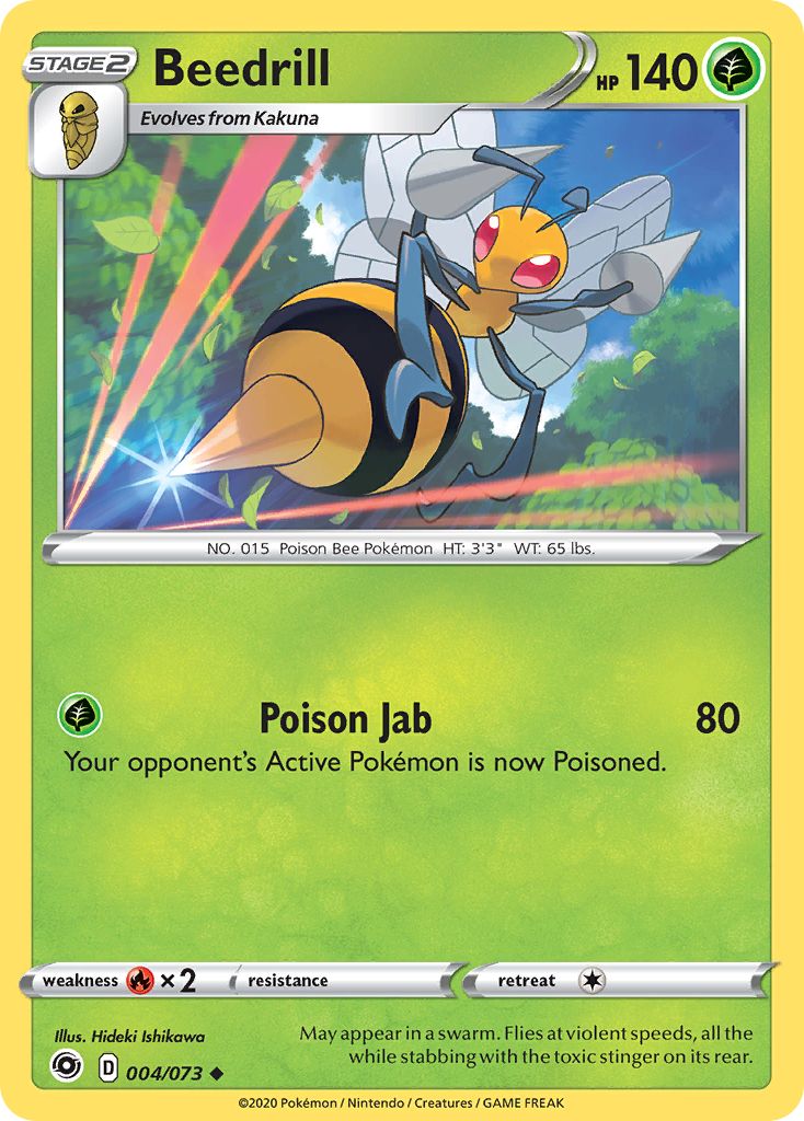 Beedrill (004/073) [Sword & Shield: Champion's Path] | Eastridge Sports Cards & Games