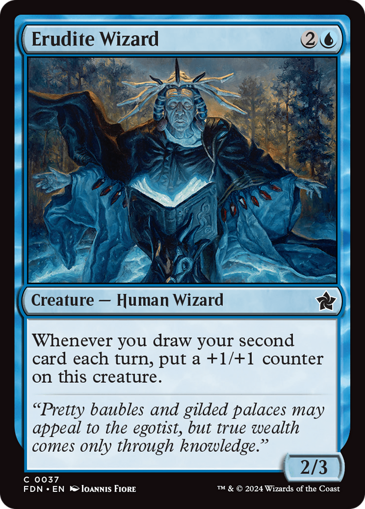 Erudite Wizard [Foundations] | Eastridge Sports Cards & Games