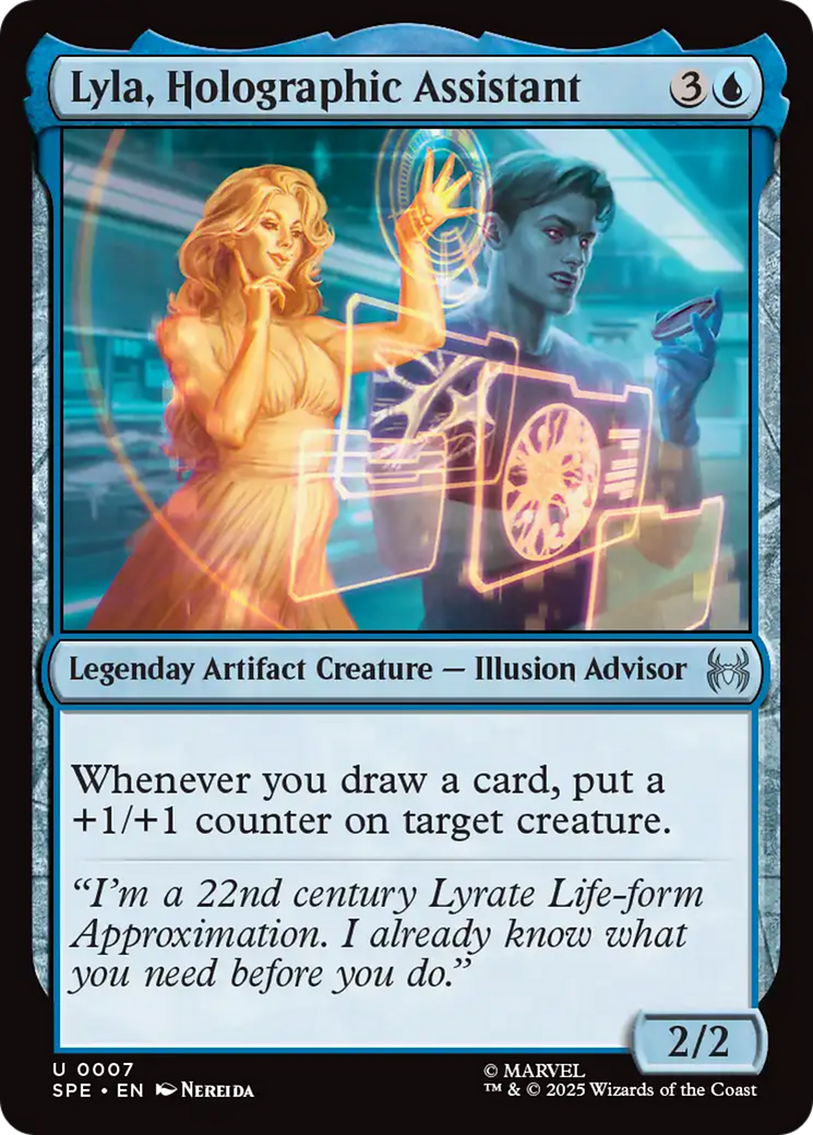 Lyla, Holographic Assistant [Marvel's Spider-Man: Eternal-Legal] | Eastridge Sports Cards & Games