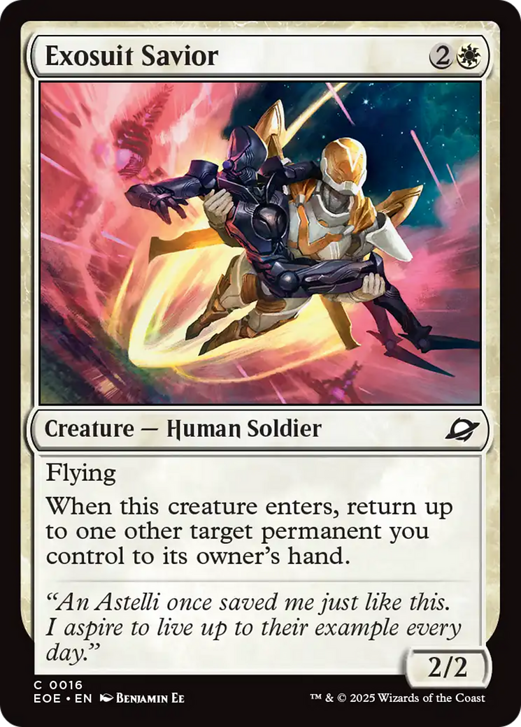 Exosuit Savior [Edge of Eternities] | Eastridge Sports Cards & Games