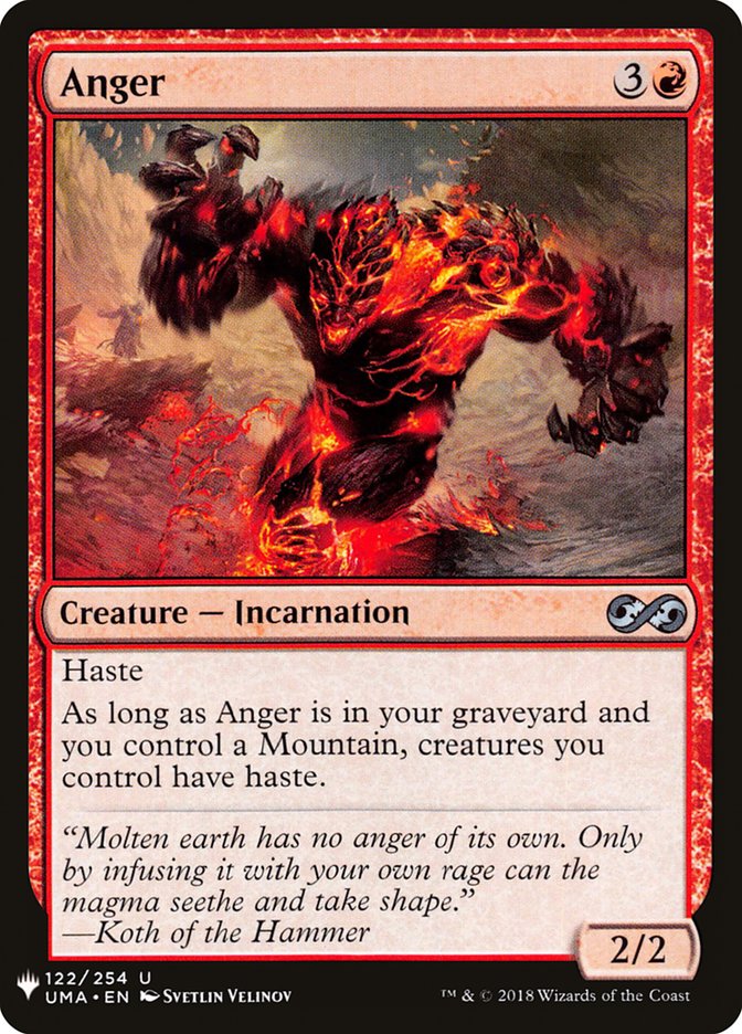 Anger [Mystery Booster] | Eastridge Sports Cards & Games