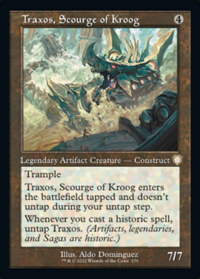 Traxos, Scourge of Kroog (Retro) [The Brothers' War Commander] | Eastridge Sports Cards & Games