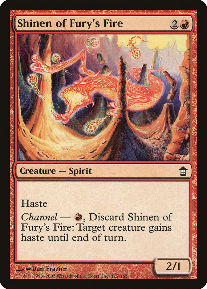 Shinen of Fury's Fire [Saviors of Kamigawa] | Eastridge Sports Cards & Games