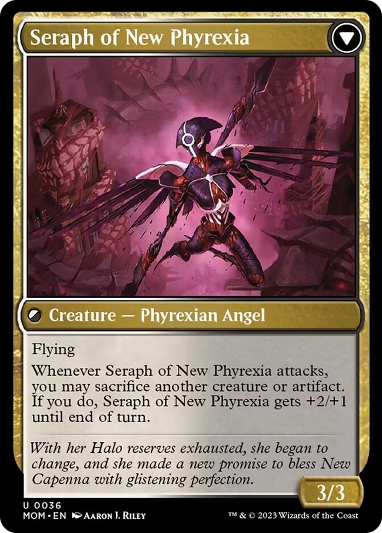 Seraph of New Capenna // Seraph of New Phyrexia [March of the Machine] | Eastridge Sports Cards & Games