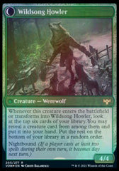 Howlpack Piper // Wildsong Howler [Innistrad: Crimson Vow Prerelease Promos] | Eastridge Sports Cards & Games