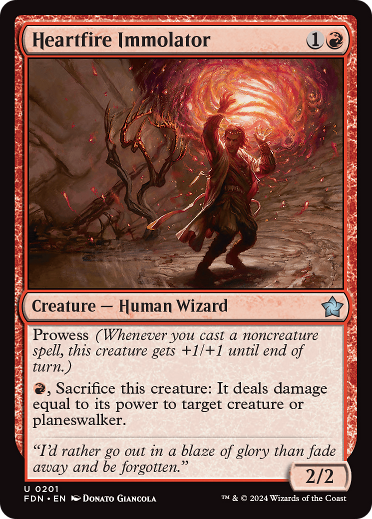 Heartfire Immolator [Foundations] | Eastridge Sports Cards & Games