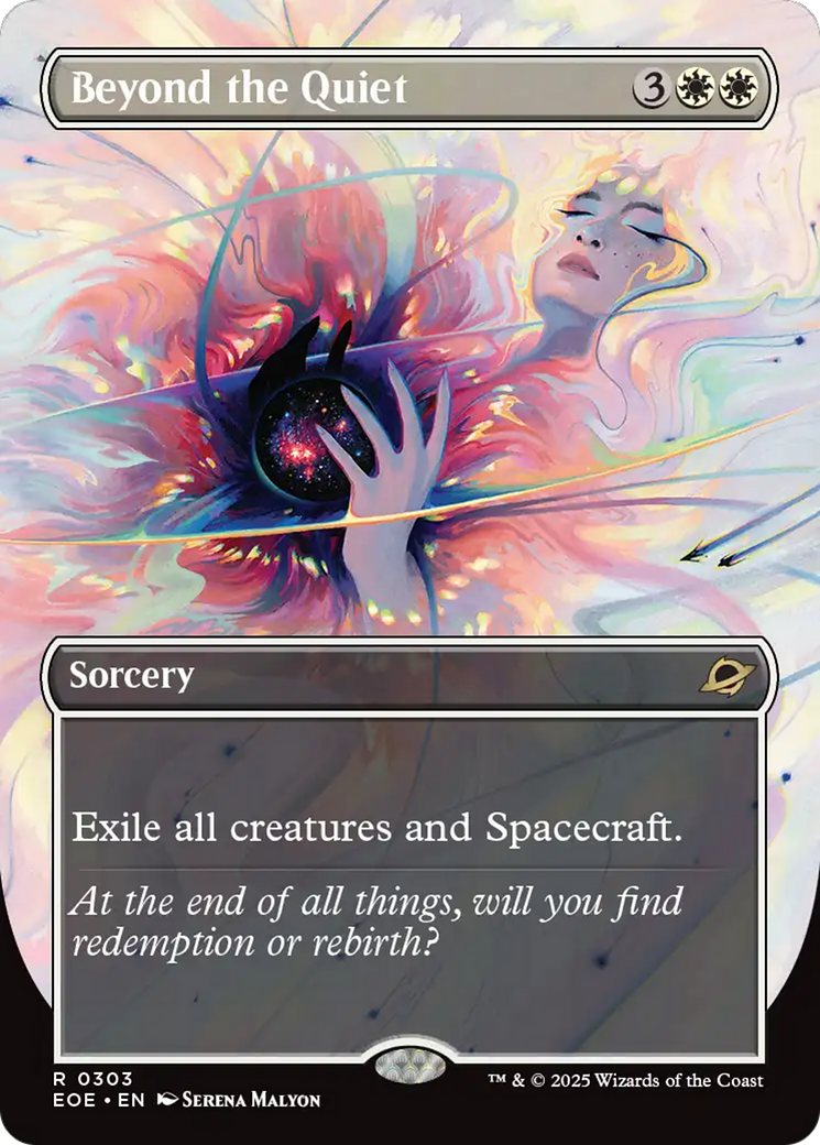 Beyond the Quiet (Borderless) [Edge of Eternities] | Eastridge Sports Cards & Games