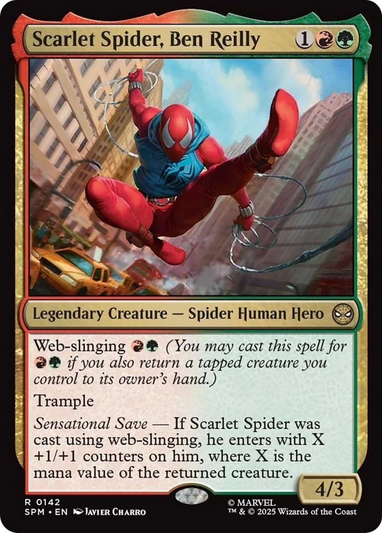 Scarlet Spider, Ben Reilly [Marvel's Spider-Man] | Eastridge Sports Cards & Games