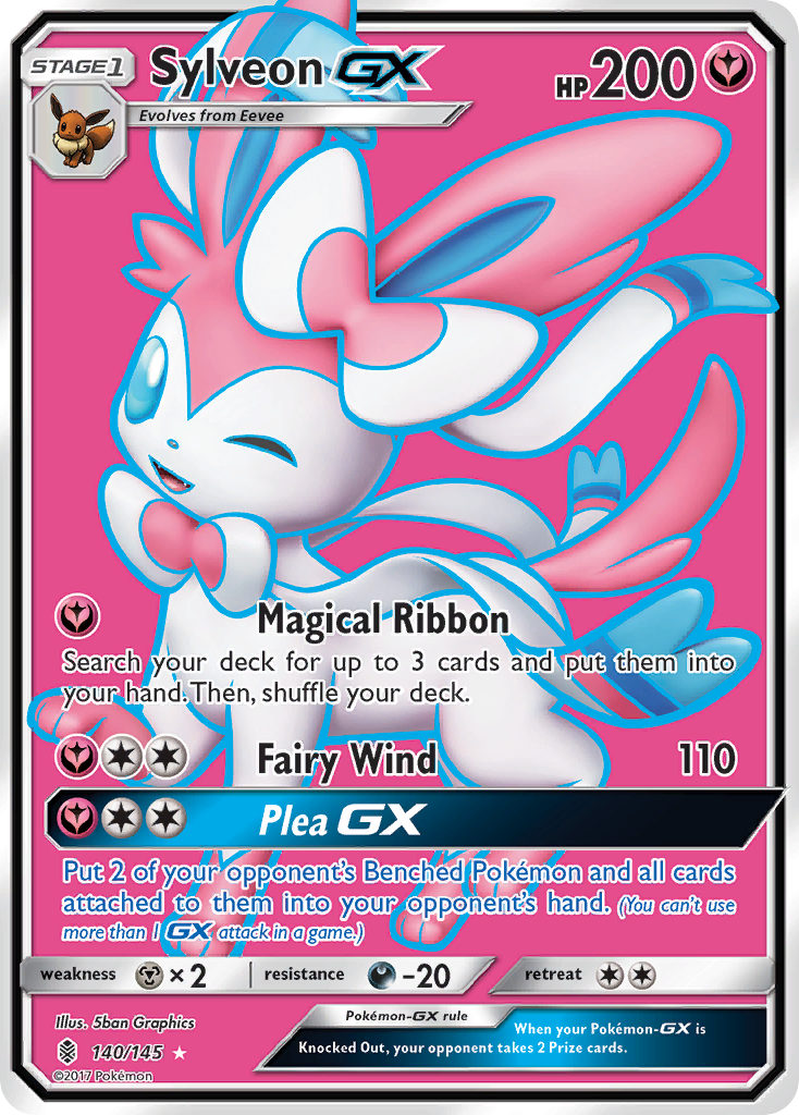 Sylveon GX (140/145) [Sun & Moon: Guardians Rising] | Eastridge Sports Cards & Games