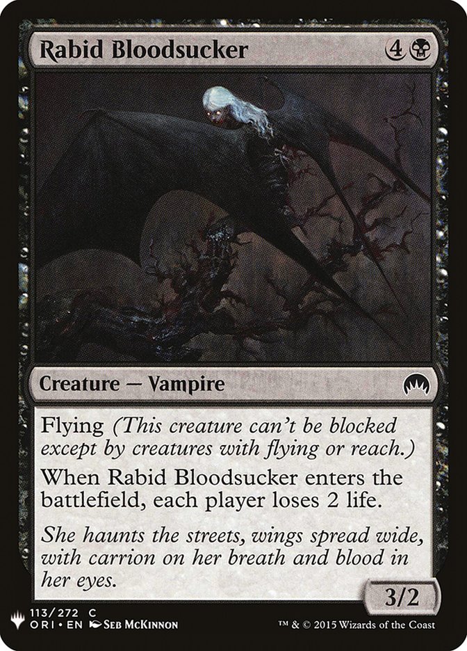 Rabid Bloodsucker [Mystery Booster] | Eastridge Sports Cards & Games