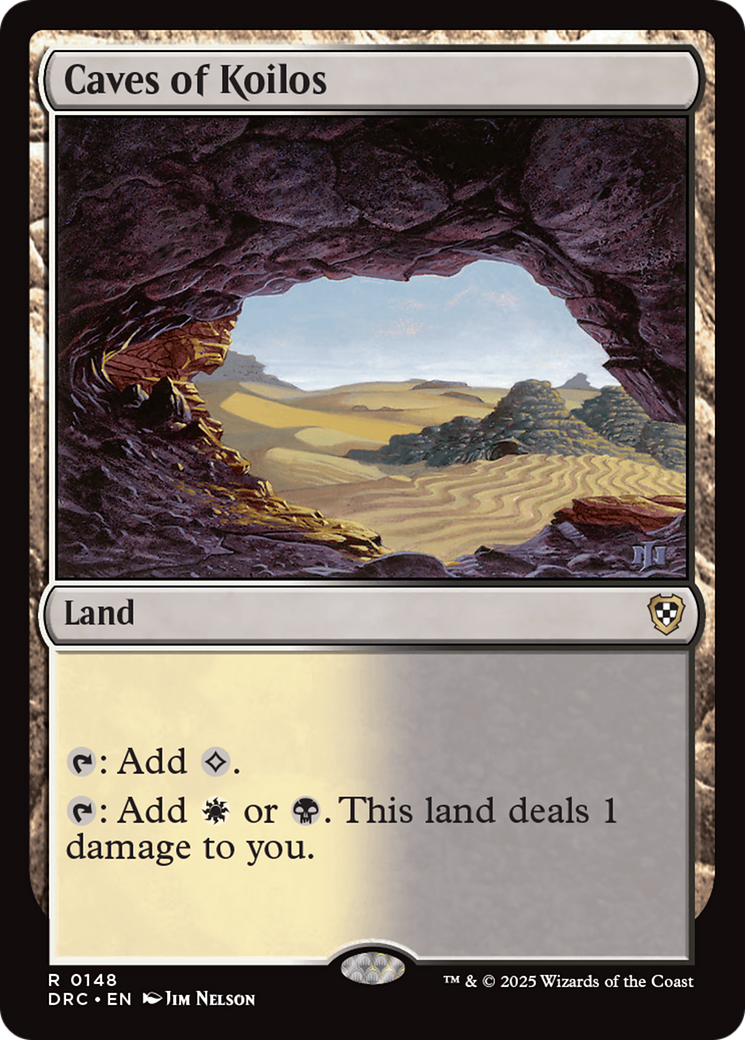Caves of Koilos [Aetherdrift Commander] | Eastridge Sports Cards & Games
