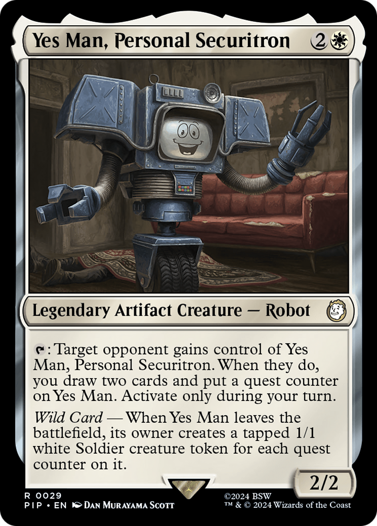 Yes Man, Personal Securitron [Fallout] | Eastridge Sports Cards & Games