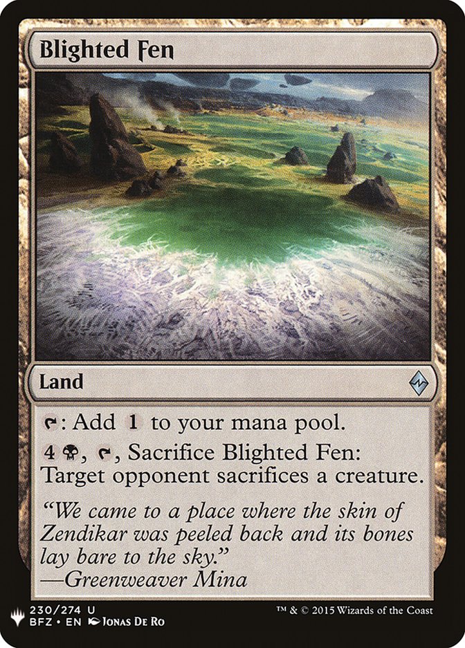 Blighted Fen [Mystery Booster] | Eastridge Sports Cards & Games