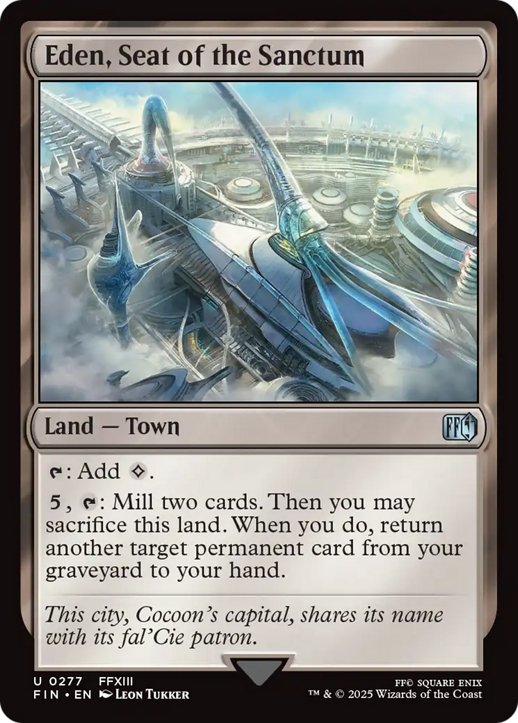 Eden, Seat of the Sanctum [FINAL FANTASY] | Eastridge Sports Cards & Games