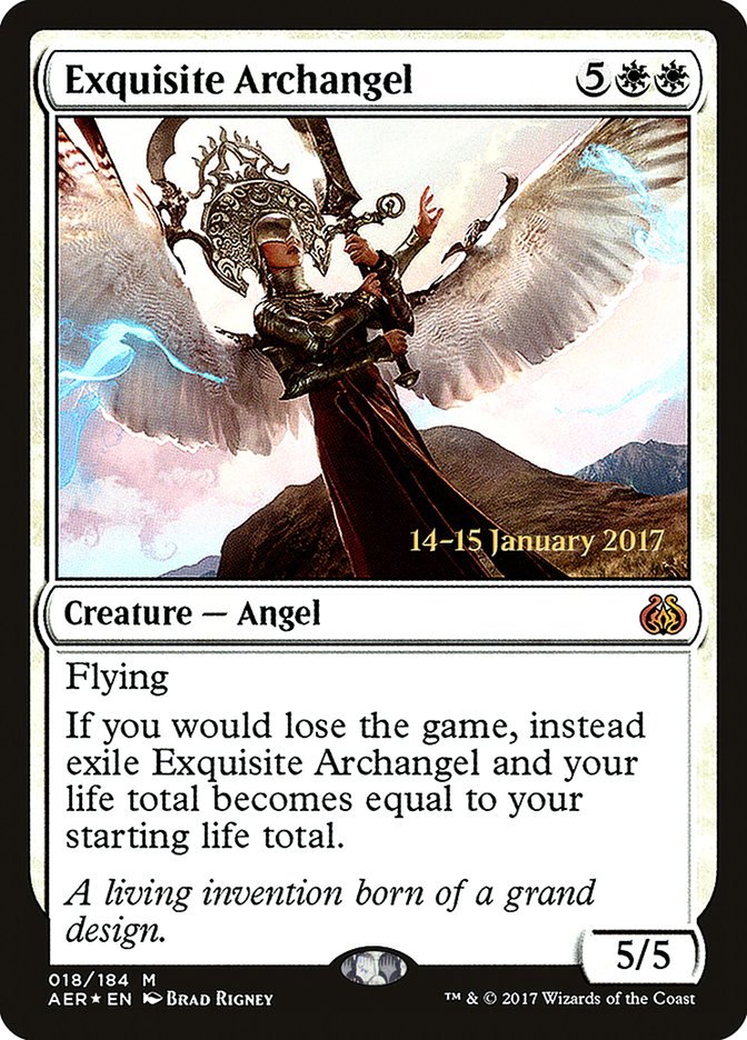 Exquisite Archangel [Aether Revolt Prerelease Promos] | Eastridge Sports Cards & Games