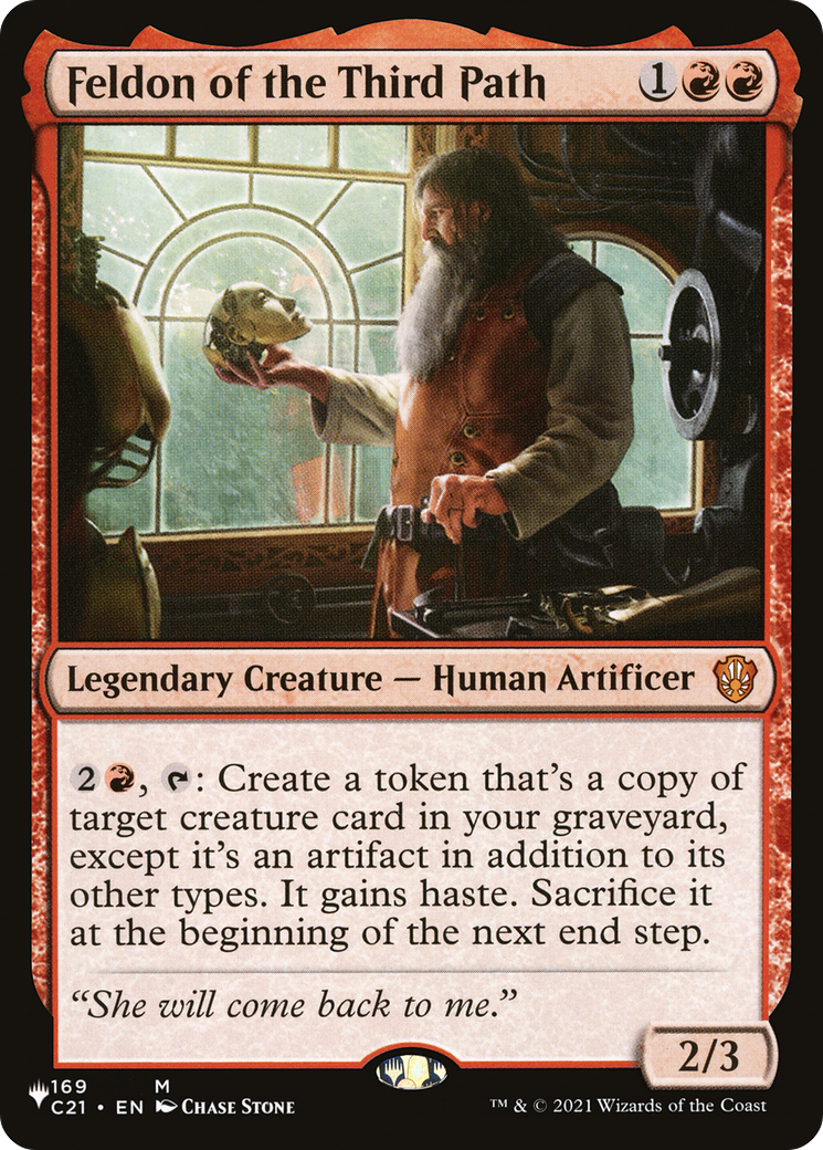 Feldon of the Third Path [The List] | Eastridge Sports Cards & Games