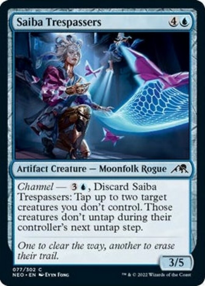 Saiba Trespassers [Kamigawa: Neon Dynasty] | Eastridge Sports Cards & Games