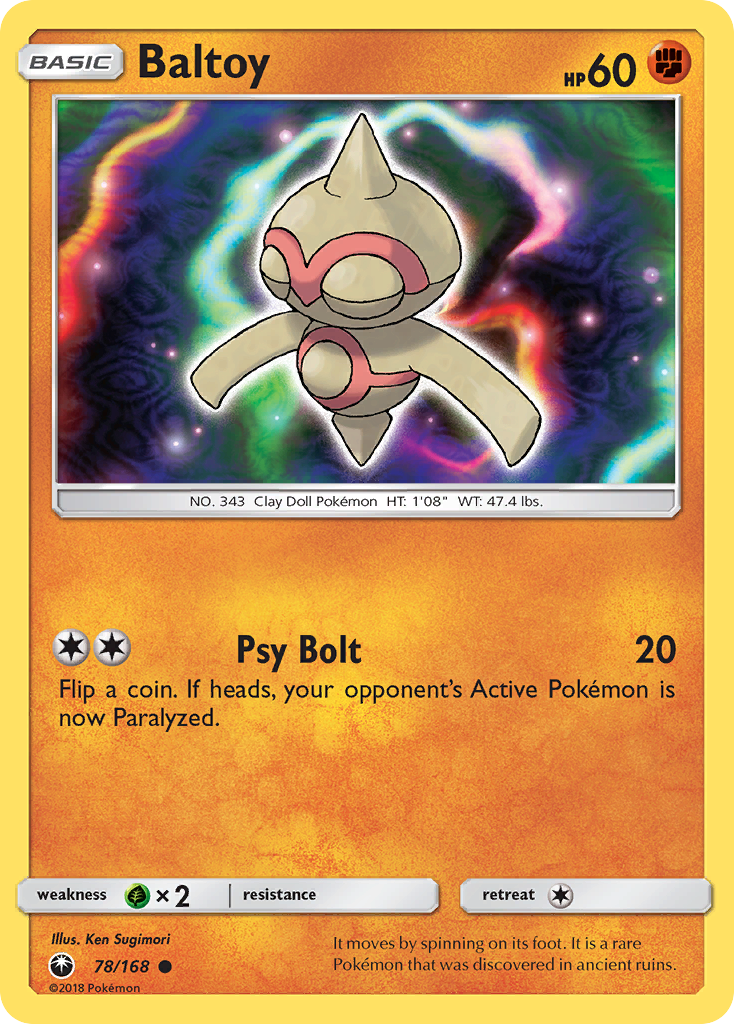 Baltoy (78/168) [Sun & Moon: Celestial Storm] | Eastridge Sports Cards & Games
