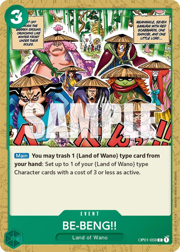 BE-BENG!! [Romance Dawn] | Eastridge Sports Cards & Games