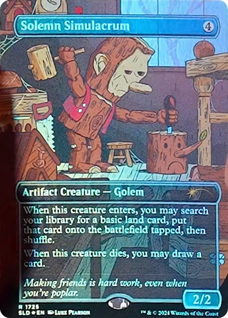 Solemn Simulacrum (1725) [Secret Lair Drop Series] | Eastridge Sports Cards & Games