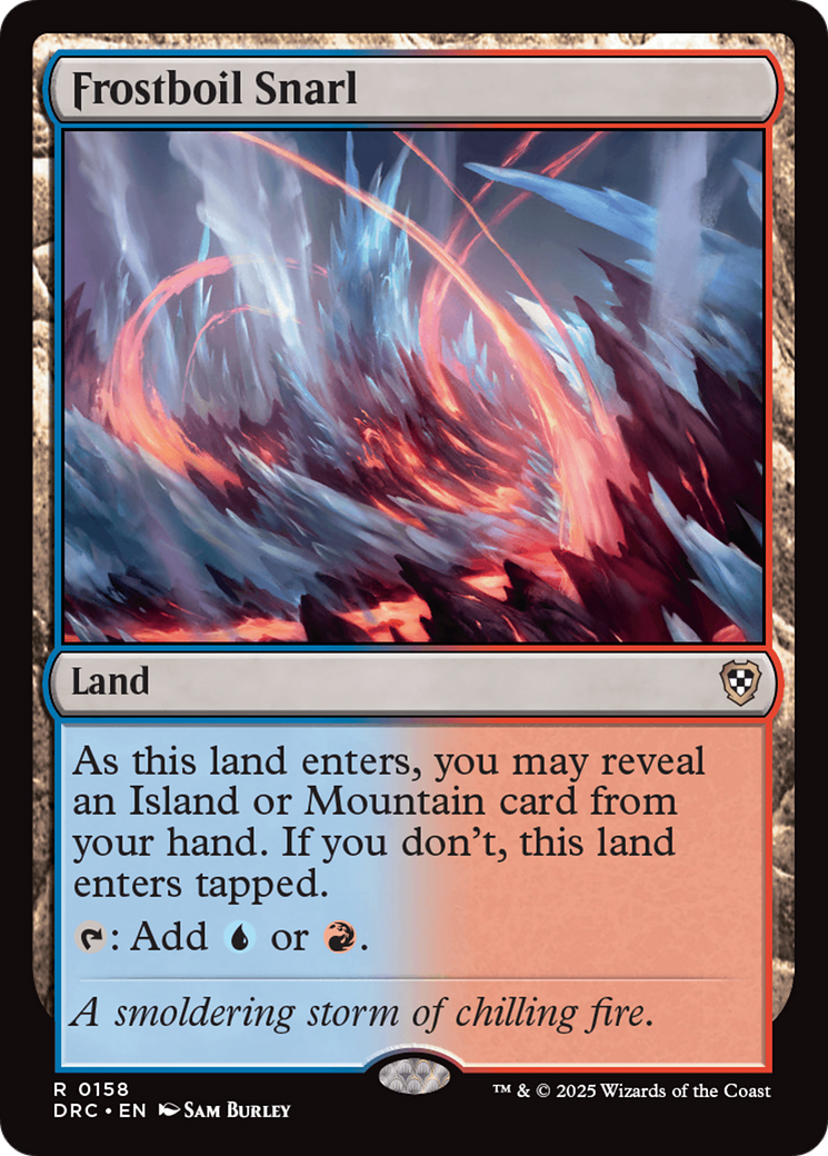 Frostboil Snarl [Aetherdrift Commander] | Eastridge Sports Cards & Games