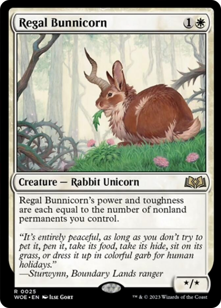 Regal Bunnicorn [Wilds of Eldraine] | Eastridge Sports Cards & Games