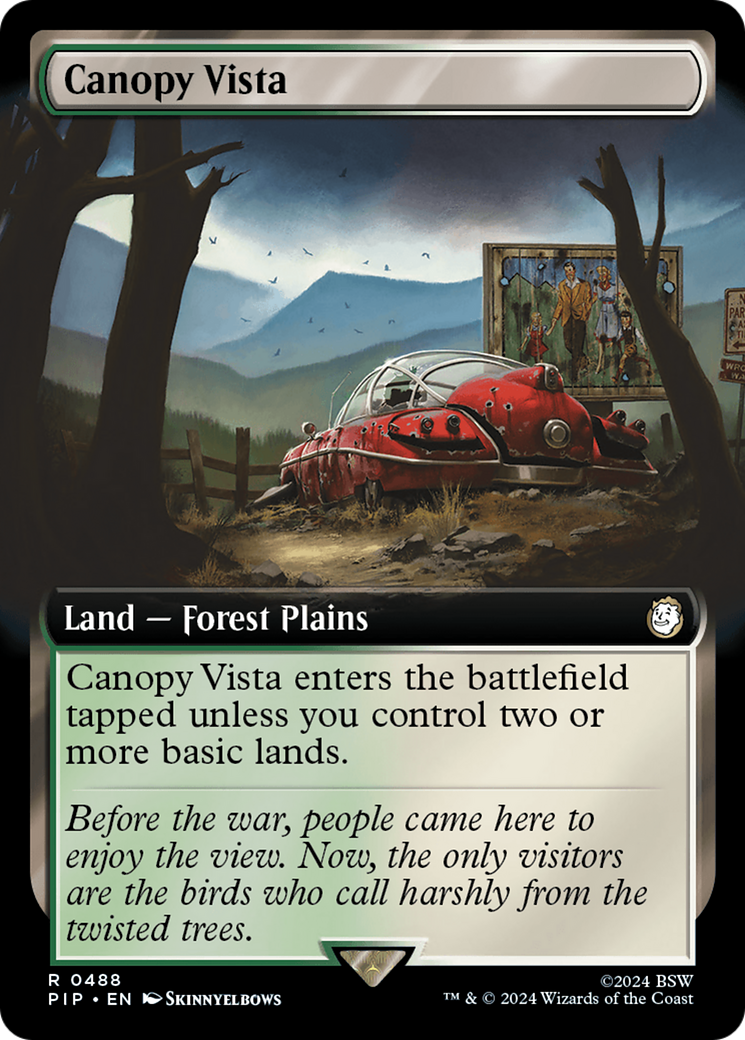 Canopy Vista (Extended Art) [Fallout] | Eastridge Sports Cards & Games