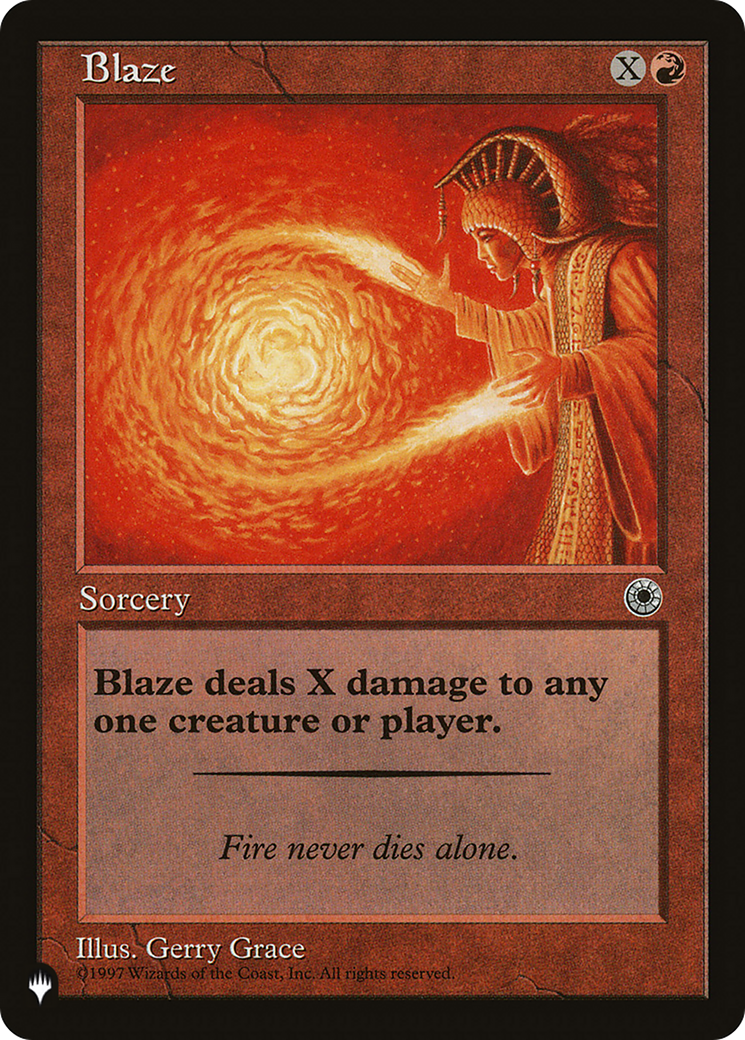 Blaze [The List] | Eastridge Sports Cards & Games