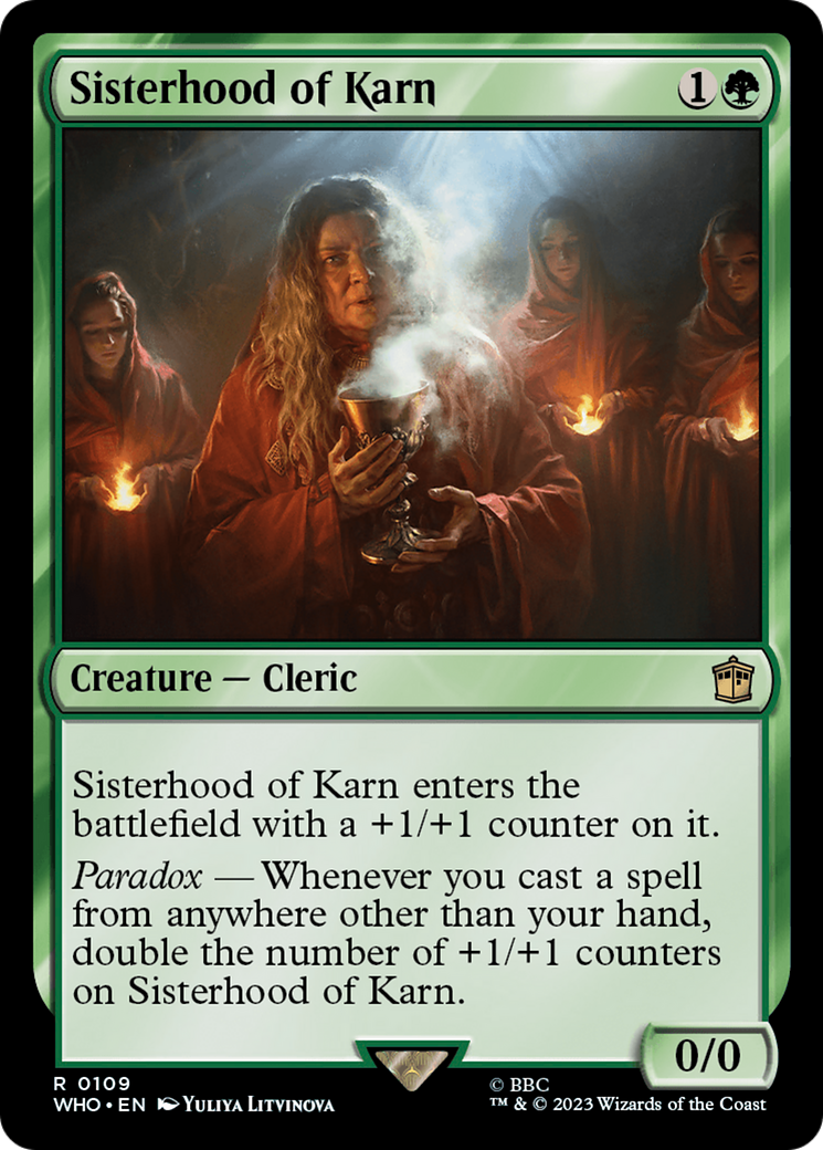 Sisterhood of Karn [Doctor Who] | Eastridge Sports Cards & Games