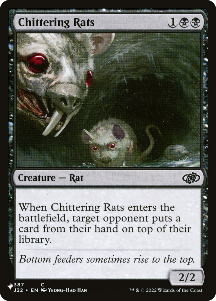 Chittering Rats [The List] | Eastridge Sports Cards & Games