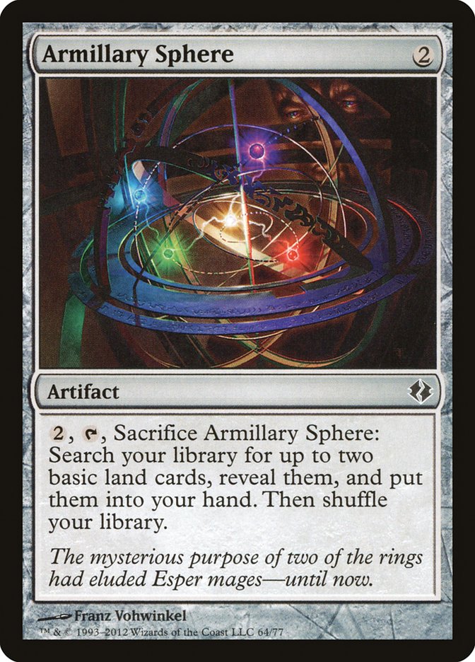 Armillary Sphere [Duel Decks: Venser vs. Koth] | Eastridge Sports Cards & Games