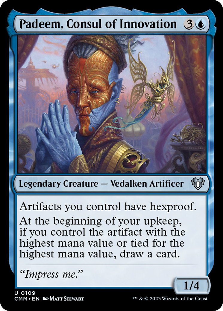 Padeem, Consul of Innovation [Commander Masters] | Eastridge Sports Cards & Games