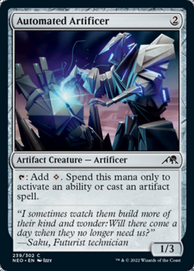 Automated Artificer [Kamigawa: Neon Dynasty] | Eastridge Sports Cards & Games